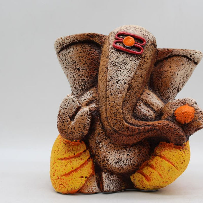 Indian Lord Ganesha Statue for Home & office decor, temple, diwali Pooja,Sitting statue of lord Ganesha