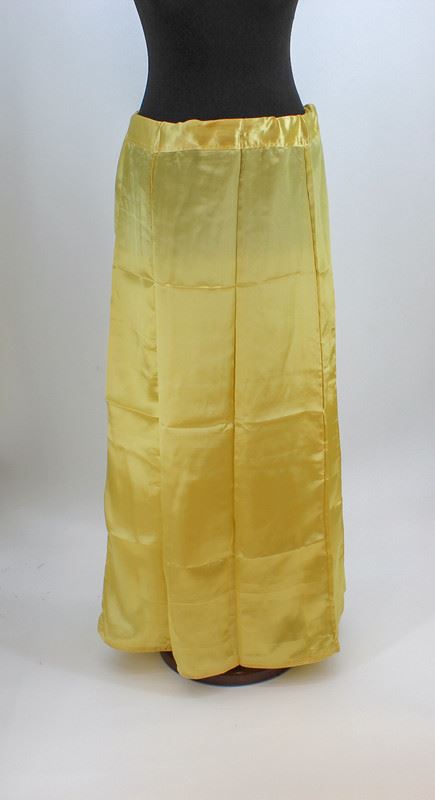 Indian Satin Silk Petticoat Inskirt Lining For Sari