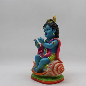 Lord Krishna , Kanha, bal gopal Statue for Home & office decor, temple, diwali Pooja Blue