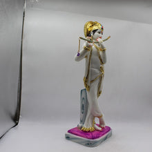 Load image into Gallery viewer, Lord Krishna , Kanha, bal gopal Statue for Home &amp; office decor, temple, diwali Pooja White