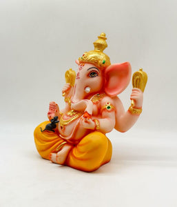 Indian Fiber Lord Ganesha Statue for Home & office decor, temple, diwali Pooja