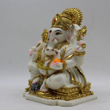 Load image into Gallery viewer, Indian Lord Ganesha Statue for Home &amp; office decor, temple, diwali Pooja,Sitting statue of lord Ganesha