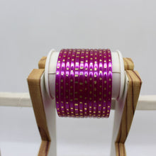 Load image into Gallery viewer, Colourful Plastic Bangle with stone work, Bracelet for Women, Indian bangle