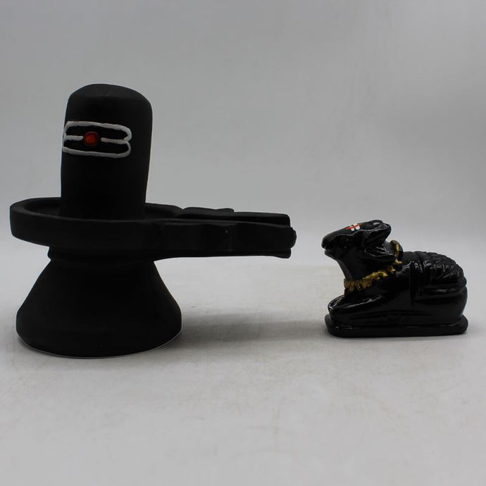 Shivling,Shiva Ling,Shiv Lingum,Shankar shivling with Black Nandi Black