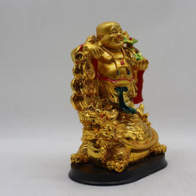 Load image into Gallery viewer, LuckyLaughing Buddha&amp;statue,Happy sitting,Home&amp;office Decor,showpeace,luckey man,Happy man