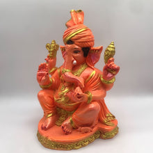 Load image into Gallery viewer, Ganesh Ganesha Ganpati Ganapati Hindu God Ganesh fiber idol