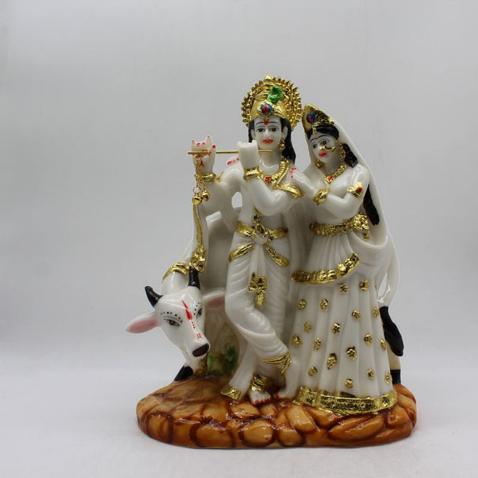 Radha Krishna,Radha Kanha Statue,for Home,office,temple,diwali Pooja White