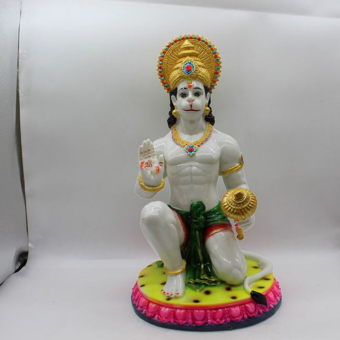 Indian Fiber Lord Hanuman Statue for Home & office decor, temple, diwali Pooja