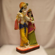 Load image into Gallery viewer, Radha Krishna,Radha Kanha Statue,for Home,office,temple,diwali Pooja Multi color