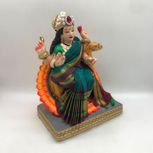 Load image into Gallery viewer, Ambe maa,Ambaji, Durga ma, Bengali Durga ma statue,idol,murti Tea Green