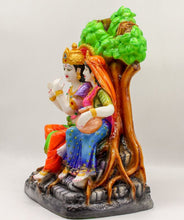 Load image into Gallery viewer, LORD  KRISHNA MULTI COLOR SMALL STATUE HINDU IDOL