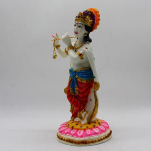 Indian Fiber Lord Krishna Statue for Home & office decor, temple, diwali Pooja