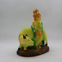 Load image into Gallery viewer, Lord Krishna , Kanha, bal gopal Statue for Home &amp; office decor, temple, diwali Pooja Glow in Dark