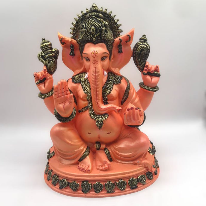 Ganesh Ganesha Ganpati Ganapati Hindu God Ganesh fiber idol