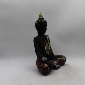 Buddha Sitting Medium,showpiece Decorative Statue Figurine God GiftBlack