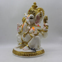 Load image into Gallery viewer, Indian Lord Ganesha Statue for Home &amp; office decor, temple, diwali Pooja,Sitting statue of lord Ganesha