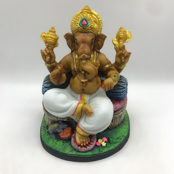 Ganesh Ganesha Ganpati Ganapati Hindu God Hindu God Ganesh fiber idol 1