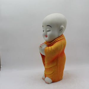 Buddha Sitting Medium,showpiece Decorative Statue Figurine God GiftWhite