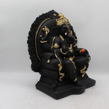 Load image into Gallery viewer, Lord Fancy Ganesha,Ganpati,Bal Ganesh,Ganesh vinayak,statue of Ganesha Black