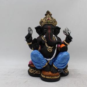 Lord Fancy Ganesha,Ganpati,Bal Ganesh,Ganesh vinayak,statue of Ganesha Black