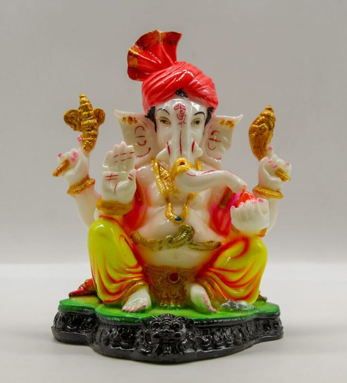Indian Fiber Lord Ganesha Statue for Home & office decor, temple, diwali Pooja