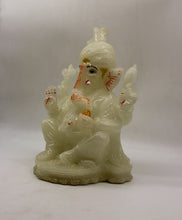 Load image into Gallery viewer, Indian Fiber Lord Ganesha Statue for Home &amp; office decor, temple, diwali Pooja