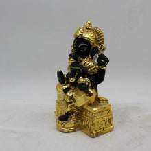 Load image into Gallery viewer, Lord Ganesh,Fancy Ganesha,Ganpati,Bal Ganesh,Ganesha,Ganesha Statue Black Gold
