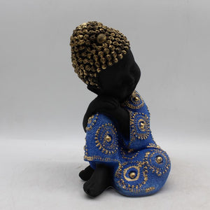 Buddha Sitting Medium,showpiece Decorative Statue Figurine God GiftMulti Colour
