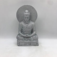 Load image into Gallery viewer, Buddha buddh buddha sitting medium Showpiece Home decore Silver