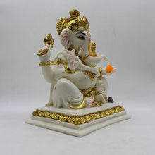 Load image into Gallery viewer, Indian Lord Ganesha Statue for Home &amp; office decor, temple, diwali Pooja,Sitting statue of lord Ganesha