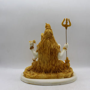 God Shiva,siva,Shankar,Mahadev,Sambhu, Bholenath statue Hindu God idol White