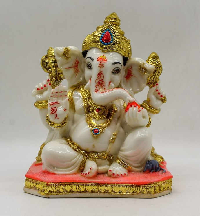 Indian Fiber Lord Ganesha Statue for Home & office decor, temple, diwali Pooja