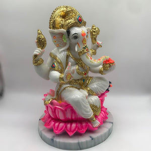 Ganesh Ganesha Ganpati Ganapati Hindu God Hindu God Ganesh fiber idol 1
