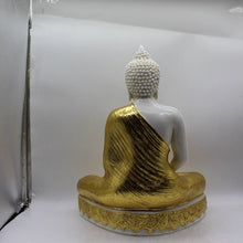 Load image into Gallery viewer, Buddha Sitting Medium,showpiece Decorative Statue Figurine God GiftWhite,Gold