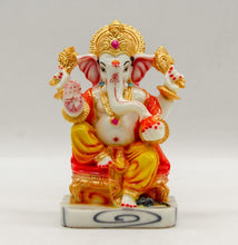 Load image into Gallery viewer, Indian Fiber Lord Ganesha Statue for Home &amp; office decor, temple, diwali Pooja