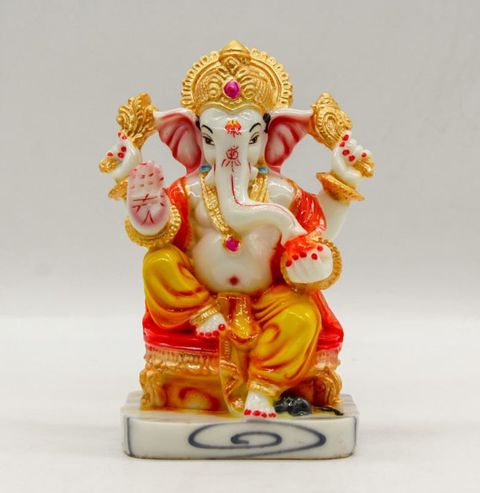 Indian Fiber Lord Ganesha Statue for Home & office decor, temple, diwali Pooja