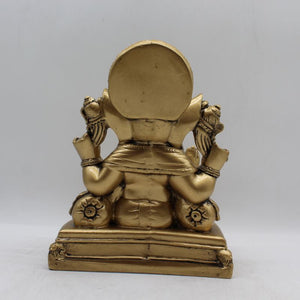 Ganesh Ganesha Ganpati Ganapati Hindu God Hindu God Ganesh fiber idolGold