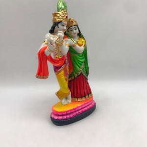 Radha Krishna Statue Kanha Gopala Kanhiya Murari Mohan Shyam MadhavaMulti Color