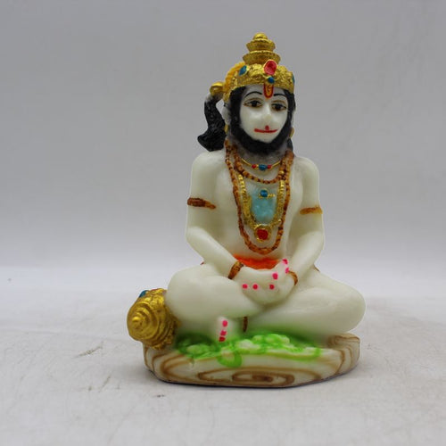 Lord Hanuman Statue,Bajarang bali,Sarangpur Hanuman White
