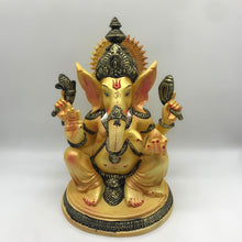 Load image into Gallery viewer, Ganesh Ganesha Ganpati Ganapati Hindu God Hindu God Ganesh fiber idol,FancyYellow