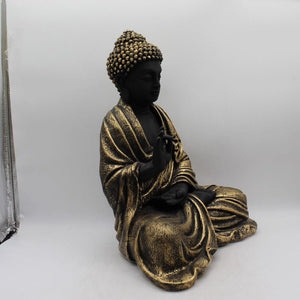 Buddha Sitting Medium,showpiece Decorative Statue Figurine God GiftBlack