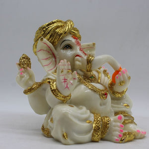 Indian Lord Ganesha Statue for Home & office decor, temple, diwali Pooja,Sitting statue of lord Ganesha