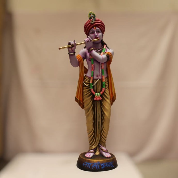 Lord Krishna,Kanha,Bal gopal Statue,Home,Temple,Office decore Multi color