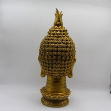 Load image into Gallery viewer, Buddha Sitting Medium,Buddha, showpiece Decorative Statue idolGold Color