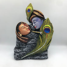 Load image into Gallery viewer, Radha Krishna,Radha Kanha Statue,for Home,office,temple,diwali Pooja Multi color