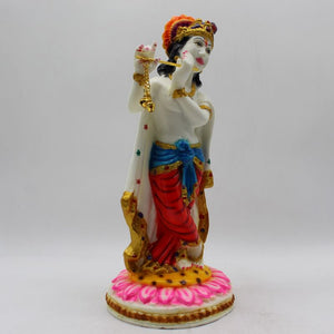 Indian Fiber Lord Krishna Statue for Home & office decor, temple, diwali Pooja