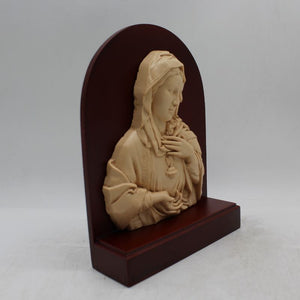 Virgin Mary Statue,The blessed mother,Mother Marry,statue,idol Cream Color