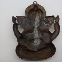 Load image into Gallery viewer, Lord Ganesha Wall Hanging -For Home Decor, Housewarming Gift, Hindu God of Luck..Metal Lord Ganesha Frame Wall Hanging Showpiece