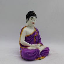 Load image into Gallery viewer, Buddha buddh buddha sitting medium Showpiece Multi color