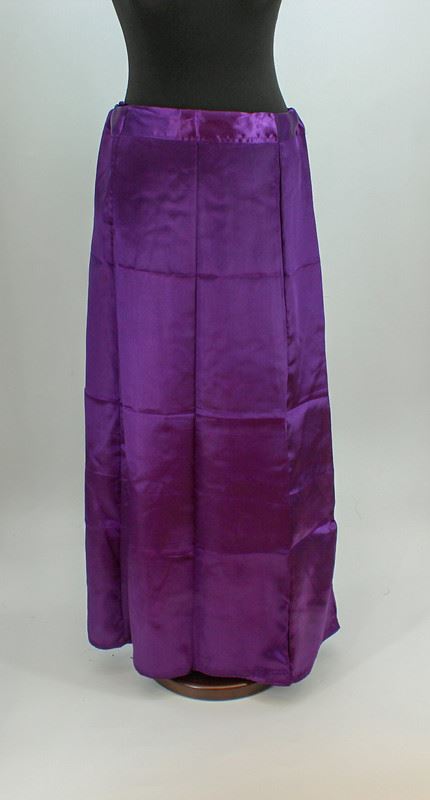 Indian Satin Silk Petticoat Inskirt Lining For Sari